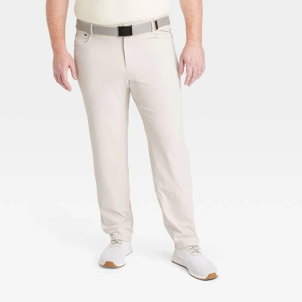 Size 42x32 - All In Motion Men's Big & Tall Straight Casual Golf Pants UPF Gray